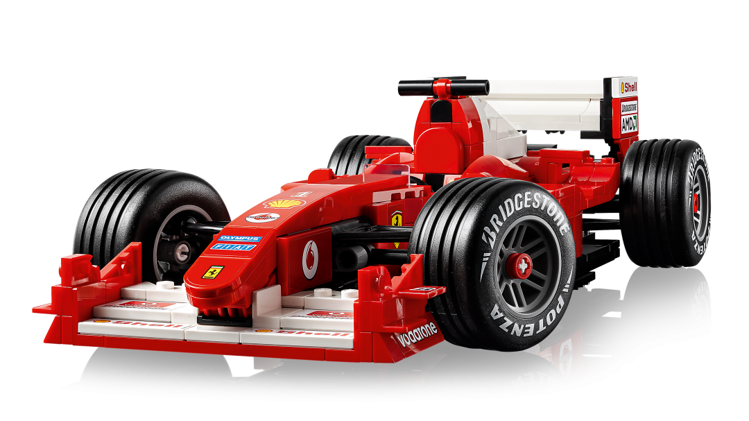 11375 | LEGO® ICONS™ Ferrari F2004 & Michael Schumacher