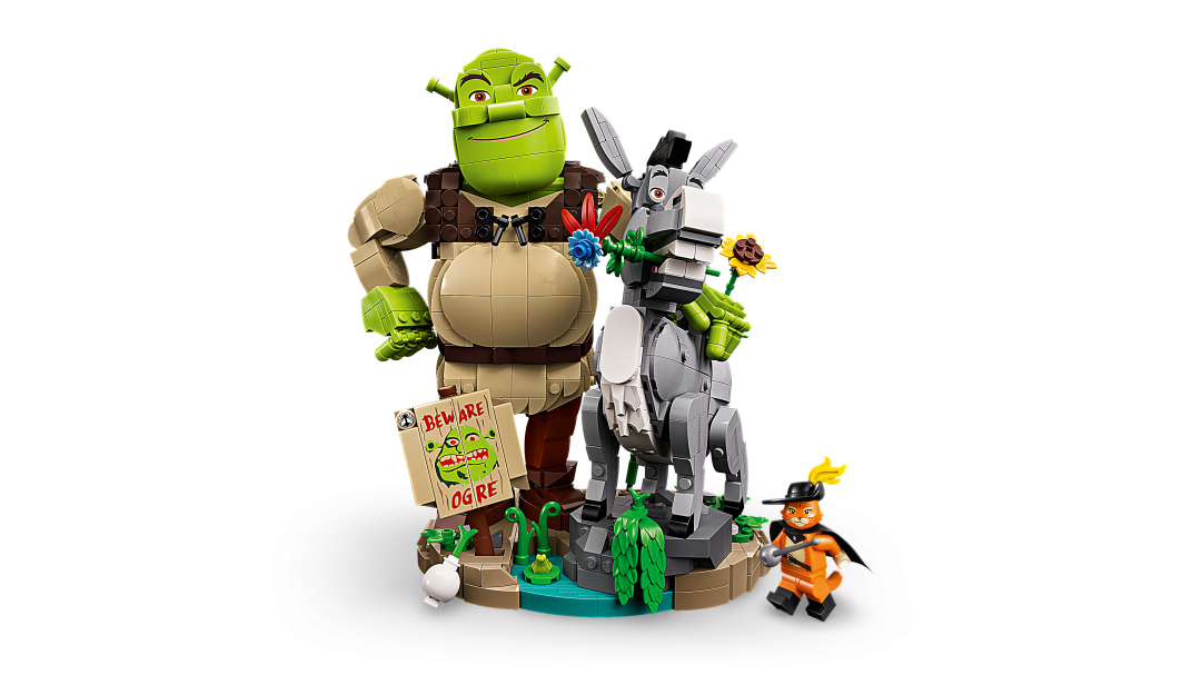 72423 | LEGO® ICONS™ Shrek, Donkey & Puss in Boots