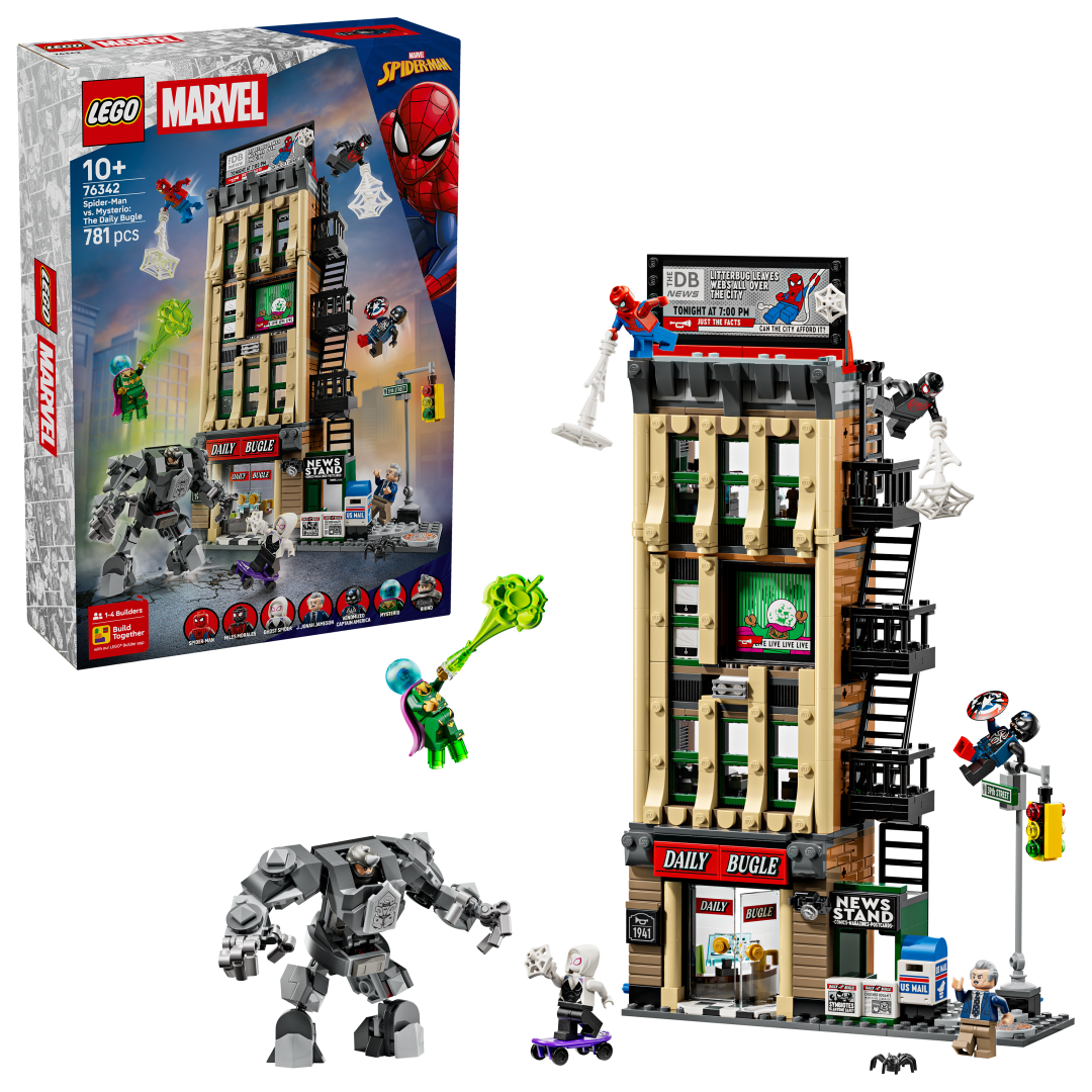76342 | LEGO® Marvel Spider-Man vs. Mysterio: The Daily Bugle
