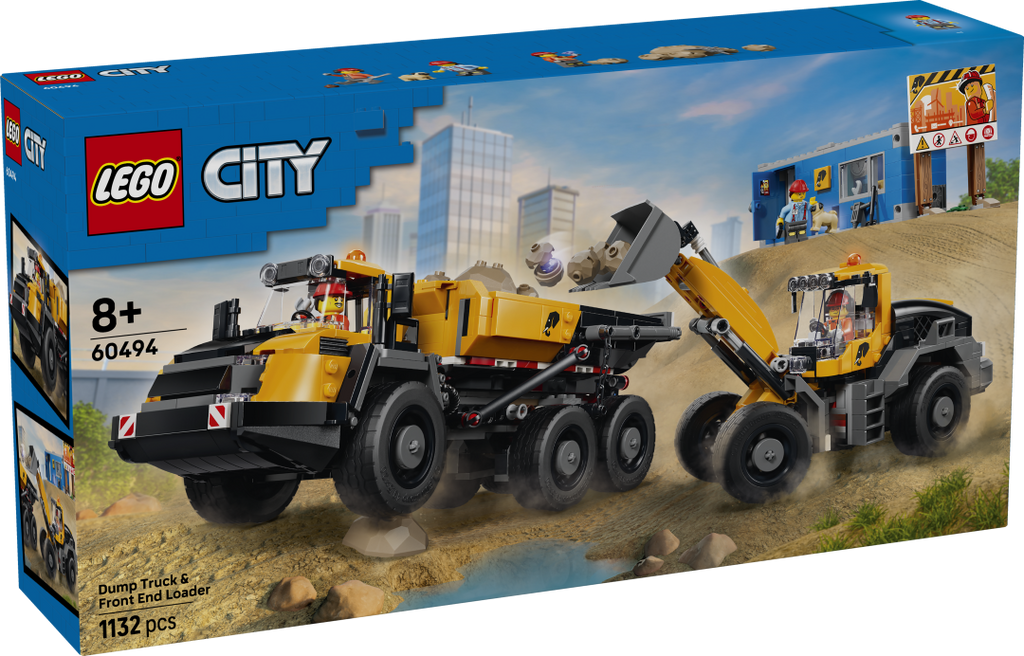 60494 | LEGO® City Dump Truck & Front End Loader