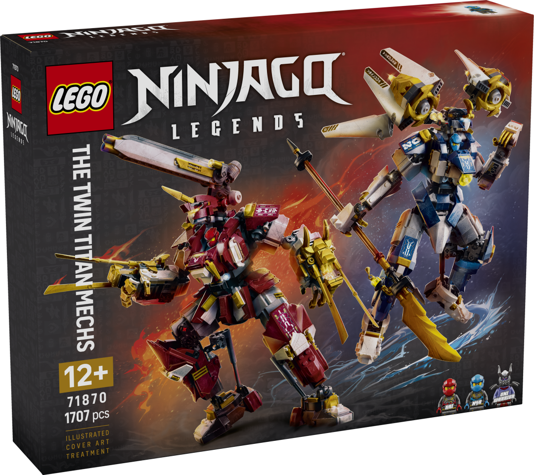 71870 | LEGO® NINJAGO® The Twin Titan Mechs