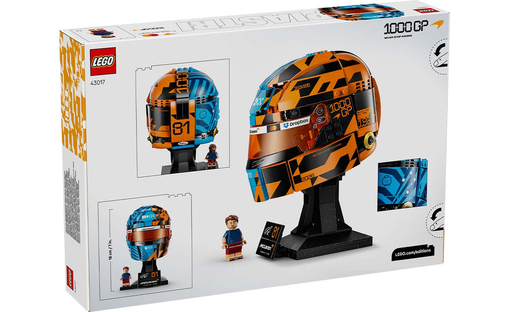 43017 | LEGO® Editions McLaren Mastercard F1® Team Oscar Piastri Helmet