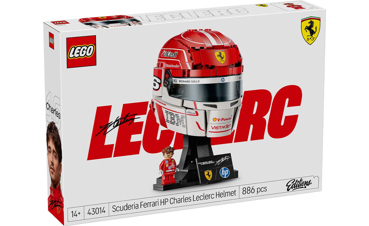 43014 | LEGO® Editions Scuderia Ferrari HP Charles Leclerc Helmet